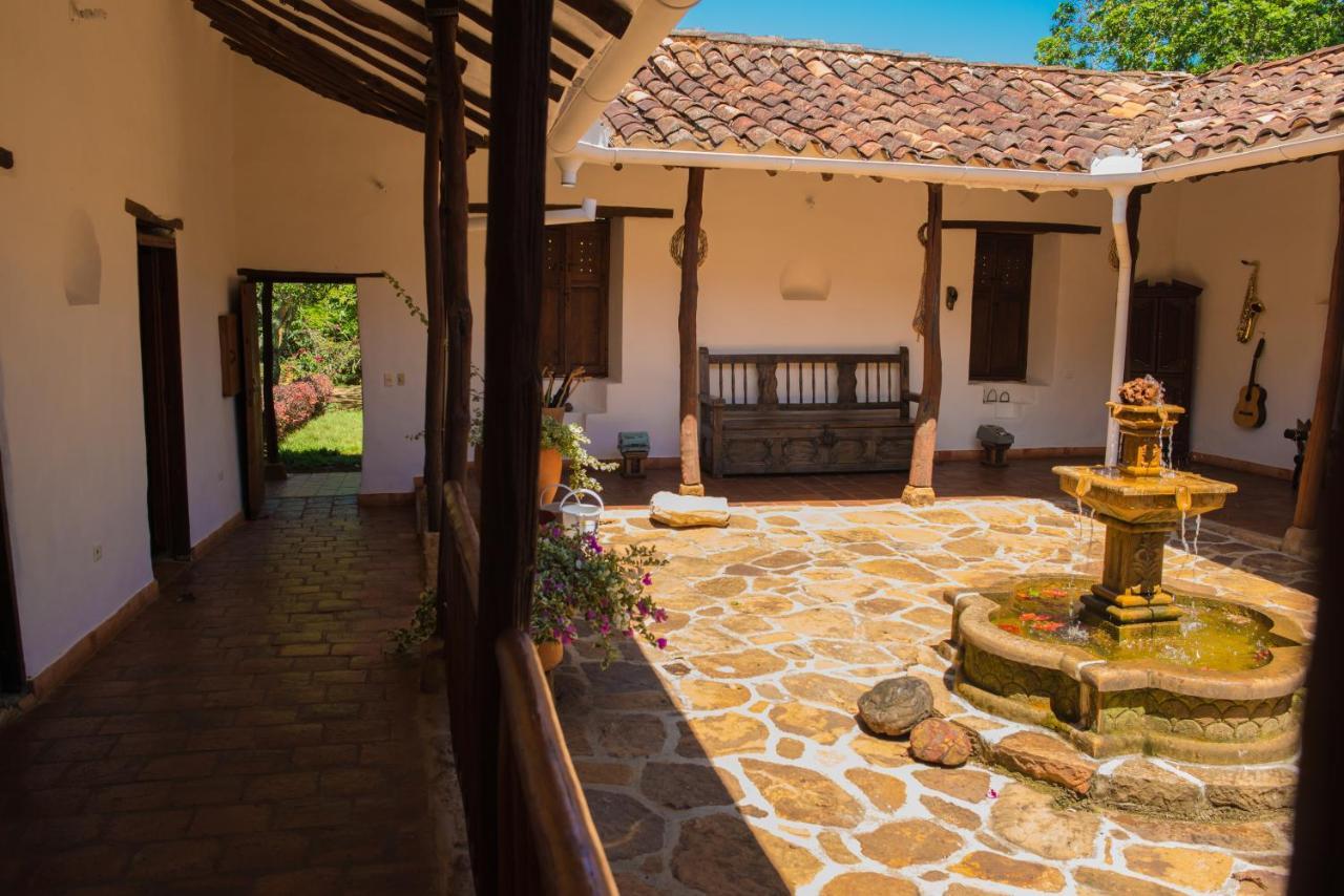 Hotel Hacienda Macedonia Barichara Exterior foto